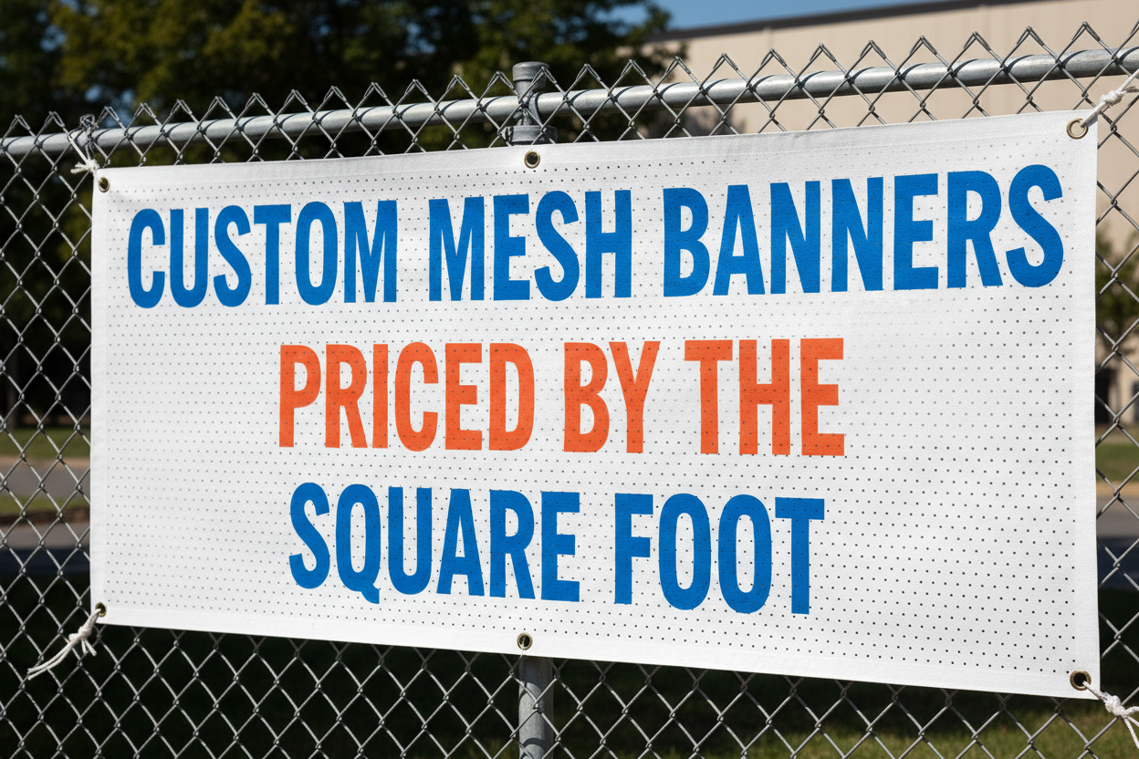 Custom Mesh Banners